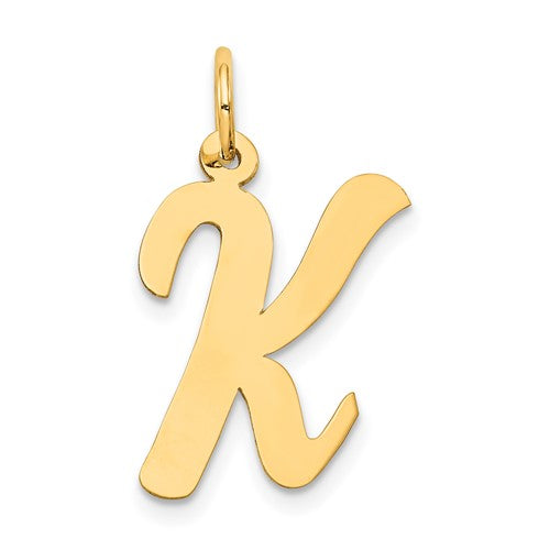 14k-large-script-letter-k-initial-charm-SolomonJeweler-Wichita-KS-CustomJewelry
