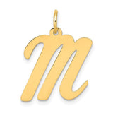 14k-large-script-letter-m-initial-charm-SolomonJeweler-Wichita-KS-CustomJewelry