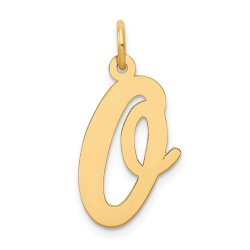 14k-large-script-letter-o-initial-charm-SolomonJeweler-Wichita-KS-CustomJewelry