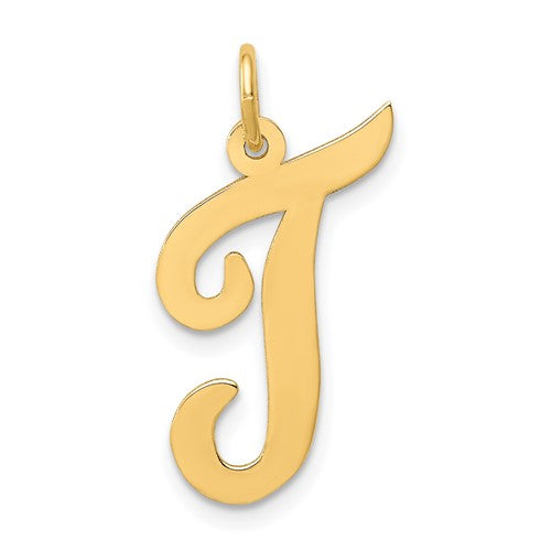 14k-large-script-letter-t-initial-charm-SolomonJeweler-Wichita-KS-CustomJewelry