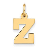 14k-small-block-initial-z-charm-SolomonJeweler-Wichita-KS-CustomJewelry