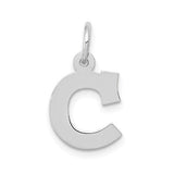14kw-small-block-letter-c-initial-charm-SolomonJeweler-Wichita-KS-CustomJewelry