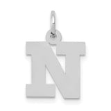14kw-small-block-letter-n-initial-charm-SolomonJeweler-Wichita-KS-CustomJewelry