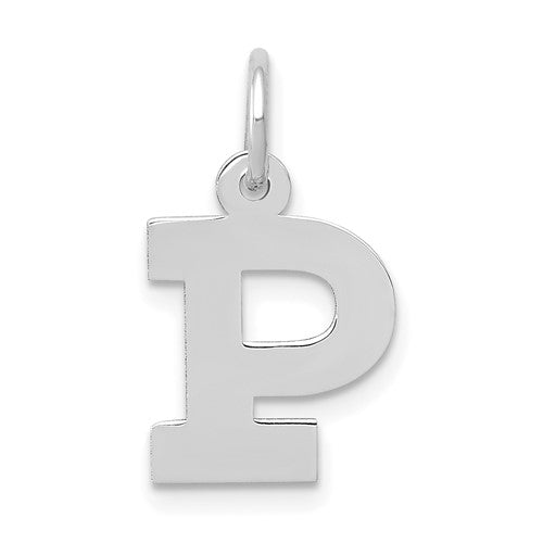 14kw-small-block-letter-p-initial-charm-SolomonJeweler-Wichita-KS-CustomJewelry