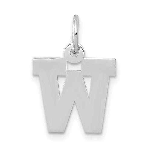 14kw-small-block-letter-w-initial-charm-SolomonJeweler-Wichita-KS-CustomJewelry