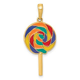 14k-3d-enameled-lollipop-pendant-SolomonJeweler-Wichita-KS-CustomJewelry