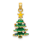 14k-3d-enameled-christmas-tree-pendant-SolomonJeweler-Wichita-KS-CustomJewelry