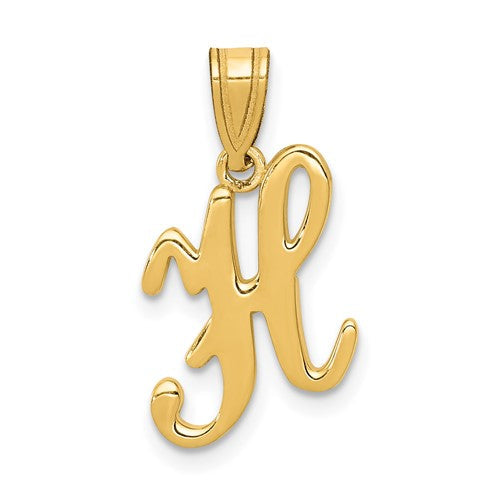 14ky-script-letter-h-initial-pendant-SolomonJeweler-Wichita-KS-CustomJewelry