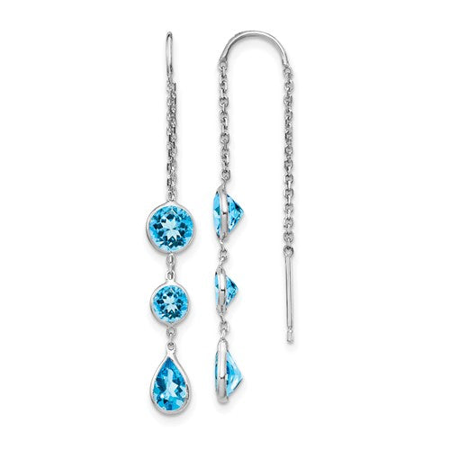 14k-white-gold-blue-topaz-dangle-u-wire-earrings-SolomonJeweler-Wichita-KS-CustomJewelry