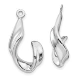 14k-white-gold-twisted-j-earring-jackets-SolomonJeweler-Wichita-KS-CustomJewelry