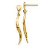 14k-polished-fancy-dangle-post-earrings-SolomonJeweler-Wichita-KS-CustomJewelry