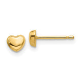 14k-polished-heart-post-earrings-SolomonJeweler-Wichita-KS-CustomJewelry