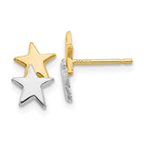 14k-with-rhodium-polished-star-post-earrings-SolomonJeweler-Wichita-KS-CustomJewelry