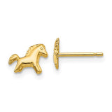 14k-polished-horse-post-earrings-SolomonJeweler-Wichita-KS-CustomJewelry