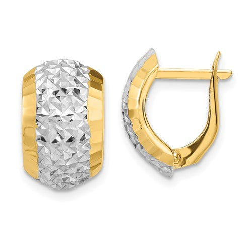 14k-w-white-rhodium-diamond-cut-hinged-earrings-SolomonJeweler-Wichita-KS-CustomJewelry
