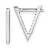 14k-white-gold-polished-triangle-hoop-earrings-SolomonJeweler-Wichita-KS-CustomJewelry