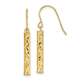 14k-polished-dangle-earrings-SolomonJeweler-Wichita-KS-CustomJewelry
