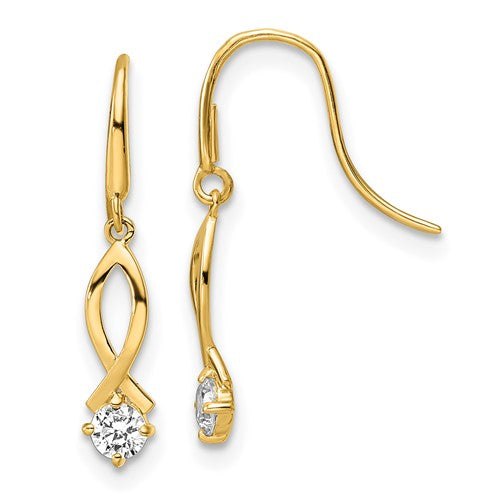 14k-cz-dangle-earrings-SolomonJeweler-Wichita-KS-CustomJewelry