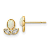 14k-cz-created-opal-post-earrings-SolomonJeweler-Wichita-KS-CustomJewelry