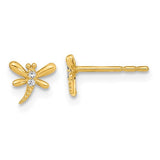 14k-polished-dragonfly-with-cz-post-earrings-SolomonJeweler-Wichita-KS-CustomJewelry