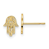 14k-hamsa-post-earrings-SolomonJeweler-Wichita-KS-CustomJewelry