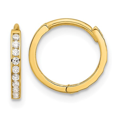 14k-polished-cz-and-d-c-1-5mm-huggie-hoop-earrings-SolomonJeweler-Wichita-KS-CustomJewelry