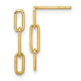 14k-polished-open-link-post-dangle-earrings-SolomonJeweler-Wichita-KS-CustomJewelry