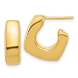 14k-polished-square-j-hoop-post-earrings-SolomonJeweler-Wichita-KS-CustomJewelry