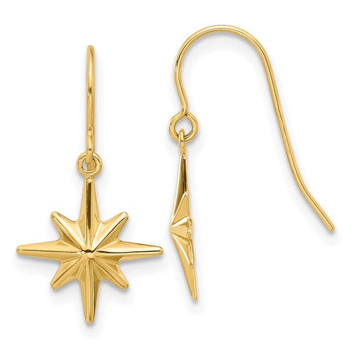 14k-dangle-star-earrings-SolomonJeweler-Wichita-KS-CustomJewelry
