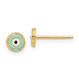 14k-evil-eye-enamel-post-earrings-SolomonJeweler-Wichita-KS-CustomJewelry