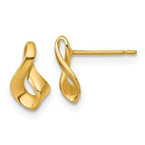 14k-polished-fancy-twisted-post-earrings-SolomonJeweler-Wichita-KS-CustomJewelry