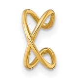 14k-polished-criss-cross-single-ear-cuff-SolomonJeweler-Wichita-KS-CustomJewelry