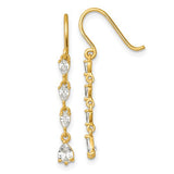 14k-polished-fancy-cz-teardrop-dangle-earrings-SolomonJeweler-Wichita-KS-CustomJewelry