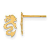14k-polished-dragon-post-earrings-SolomonJeweler-Wichita-KS-CustomJewelry