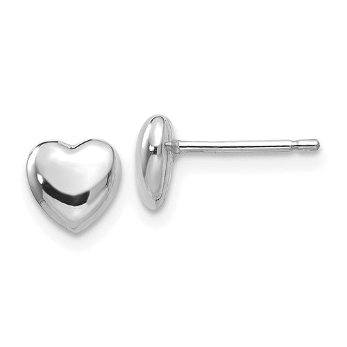 14k-white-gold-heart-post-stud-earrings-SolomonJeweler-Wichita-KS-CustomJewelry