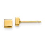 14k-polished-square-post-ear-SolomonJeweler-Wichita-KS-CustomJewelry