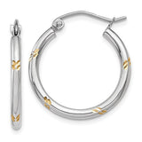14k-white-gold-and-yellow-rhodium-d-c-hoop-earrings-SolomonJeweler-Wichita-KS-CustomJewelry