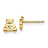 14k-bear-with-cz-earrings-SolomonJeweler-Wichita-KS-CustomJewelry