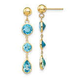 14k-blue-topaz-gemstone-dangle-earrings-SolomonJeweler-Wichita-KS-CustomJewelry
