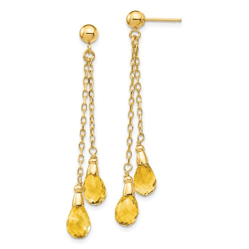14k-citrine-dangle-earrings-SolomonJeweler-Wichita-KS-CustomJewelry