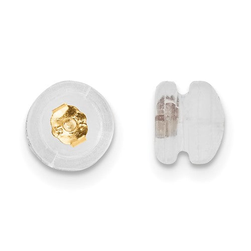 silicone-sliders-14k-yg-skewback-mushroom-1-pair-SolomonJeweler-Wichita-KS-CustomJewelry