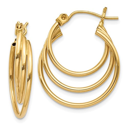 14k-triple-hoop-earrings-SolomonJeweler-Wichita-KS-CustomJewelry
