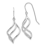 14k-white-gold-swirl-dangle-earrings-SolomonJeweler-Wichita-KS-CustomJewelry