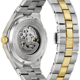 This Bulova men’s watch from the Prestige collection balances bold design with a refined presence.