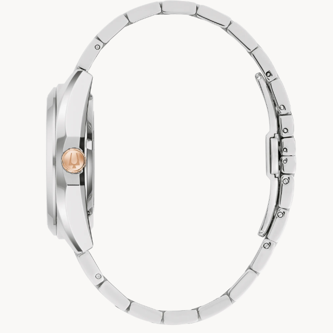 The watch is powered by an 21-jewels and a 42-hour power reserve, which can be seen in full through a mineral crystal exhibition window in the caseback.