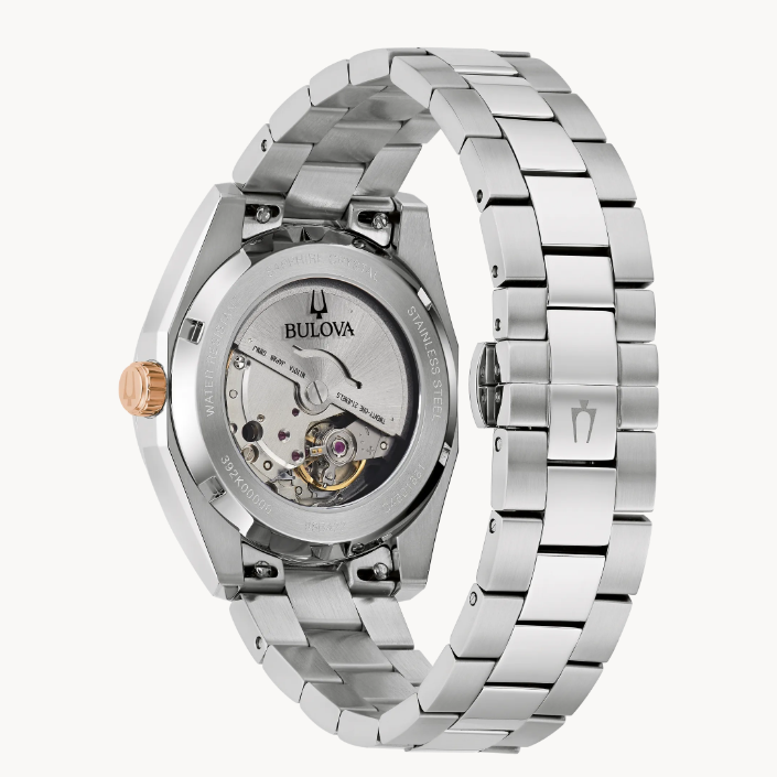 The Bulova men’s Surveyor is defined by exceptional quality and sophisticated aesthetics.