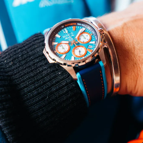 E1 Miami Bulova Watch available at Solomon Jeweler.