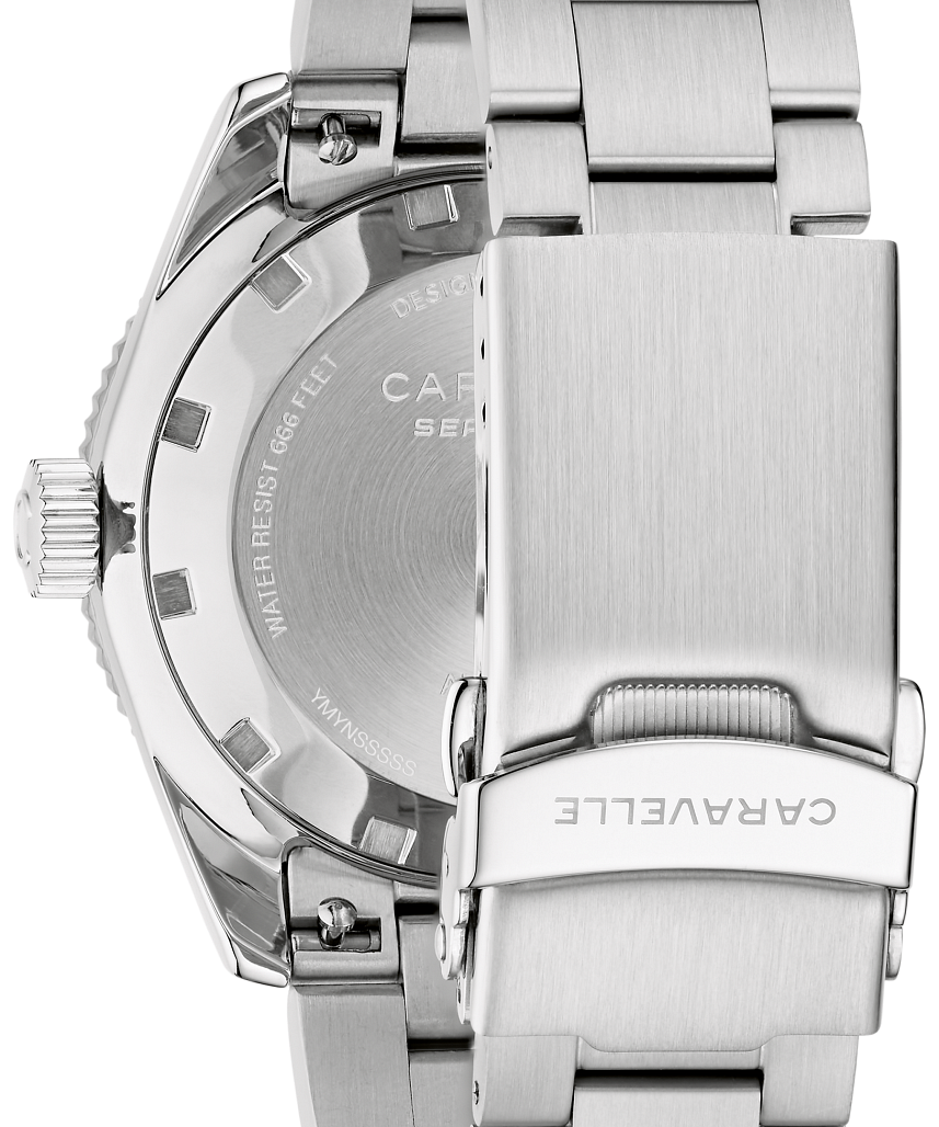 The men’s Caravelle Sea Hunter is reborn for the modern age. Experience an icon remade with the men’s Caravelle Sea Hunter..