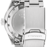 The men’s Caravelle Sea Hunter is reborn for the modern age. Experience an icon remade with the men’s Caravelle Sea Hunter..