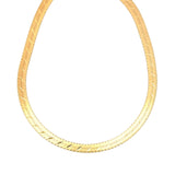 Diamond cut herringbone chain Solomon jeweler.
